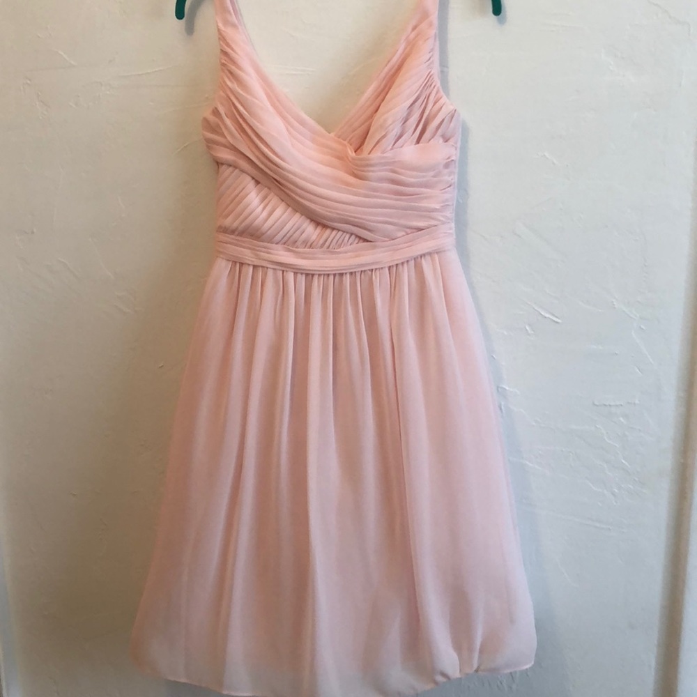 Beautiful blush midi dress!